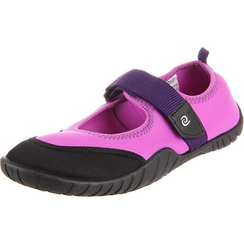 NEW Rafters Women Santa Cruz Grape Black MJ Strap Ballet Flat Water Shoes